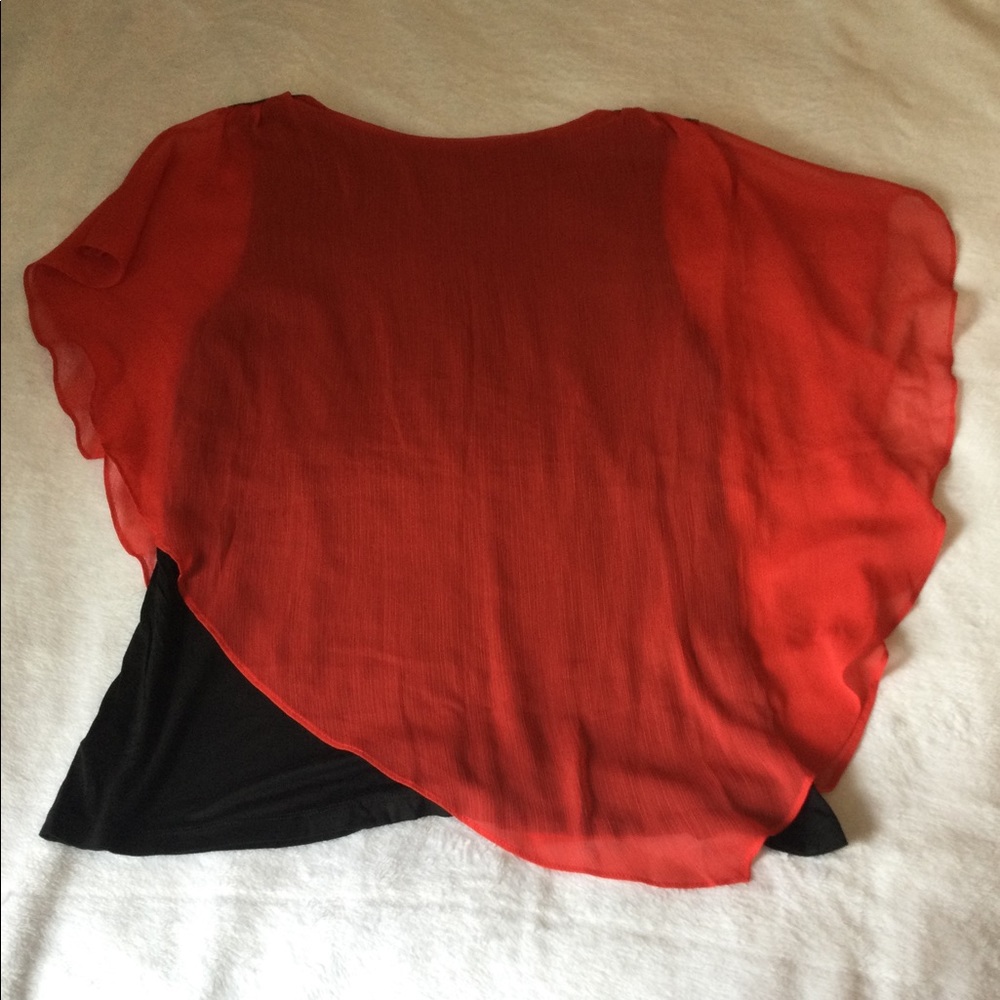 AGB Red Top attached to black tank top Size:XL - Picture 4 of 8